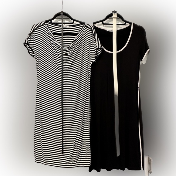 Calvin Klein Cotton Jersey Dresses Women’s Size 10 - Picture 1 of 4